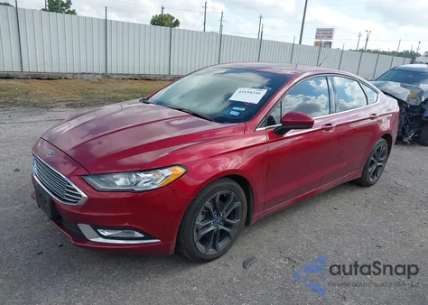 2018 Ford Fusion S из США, поврежденный, VIN 3FA6P0G76JR256627